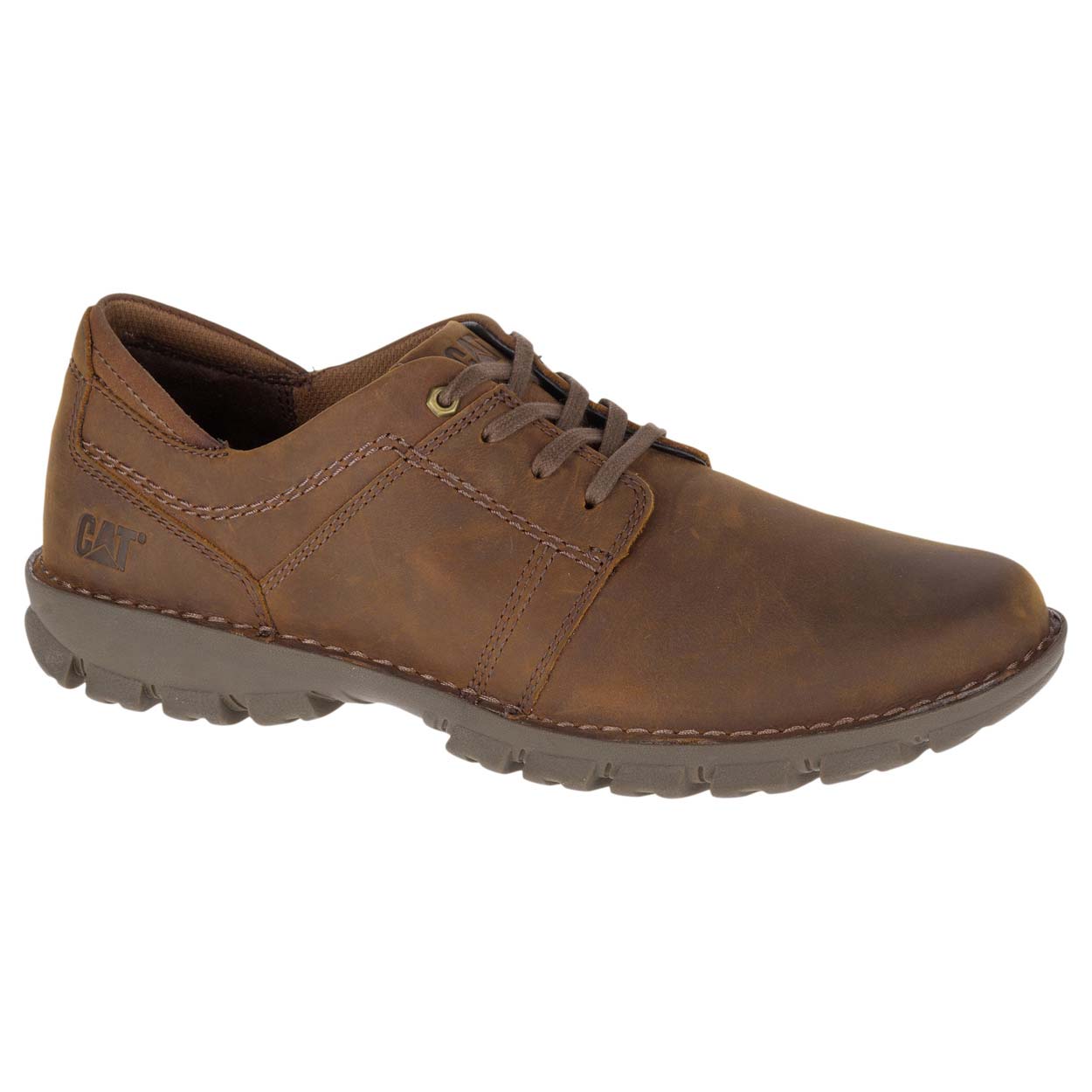 Caterpillar Shoes South Africa - Cat Men's Caden Lace Up Shoes Chocolate Brown QF6987245